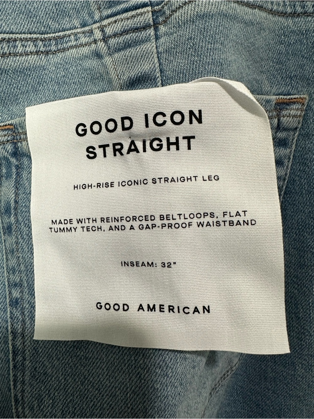 NWT Good American Good Icon Straight Size 22 - Picture 12 of 16